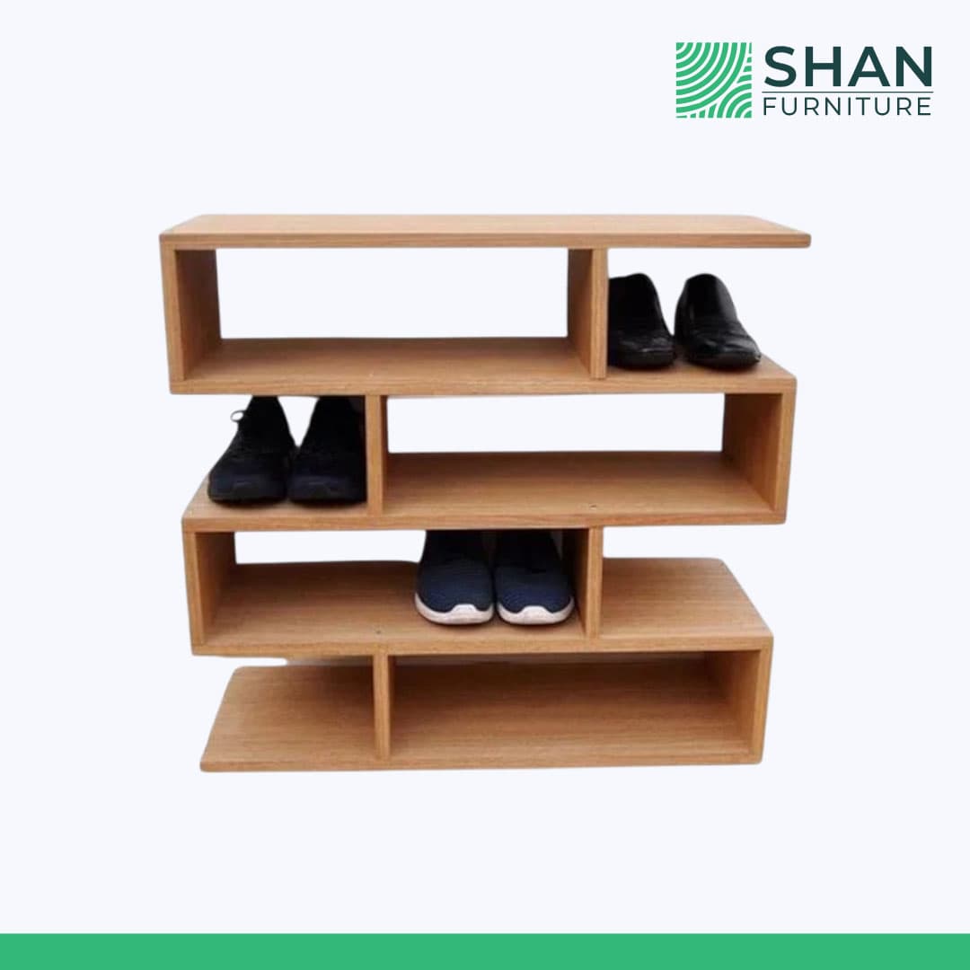 Zigzag Open Shoe Rack