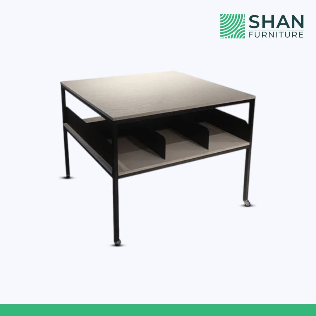 Retail Literature Display Table