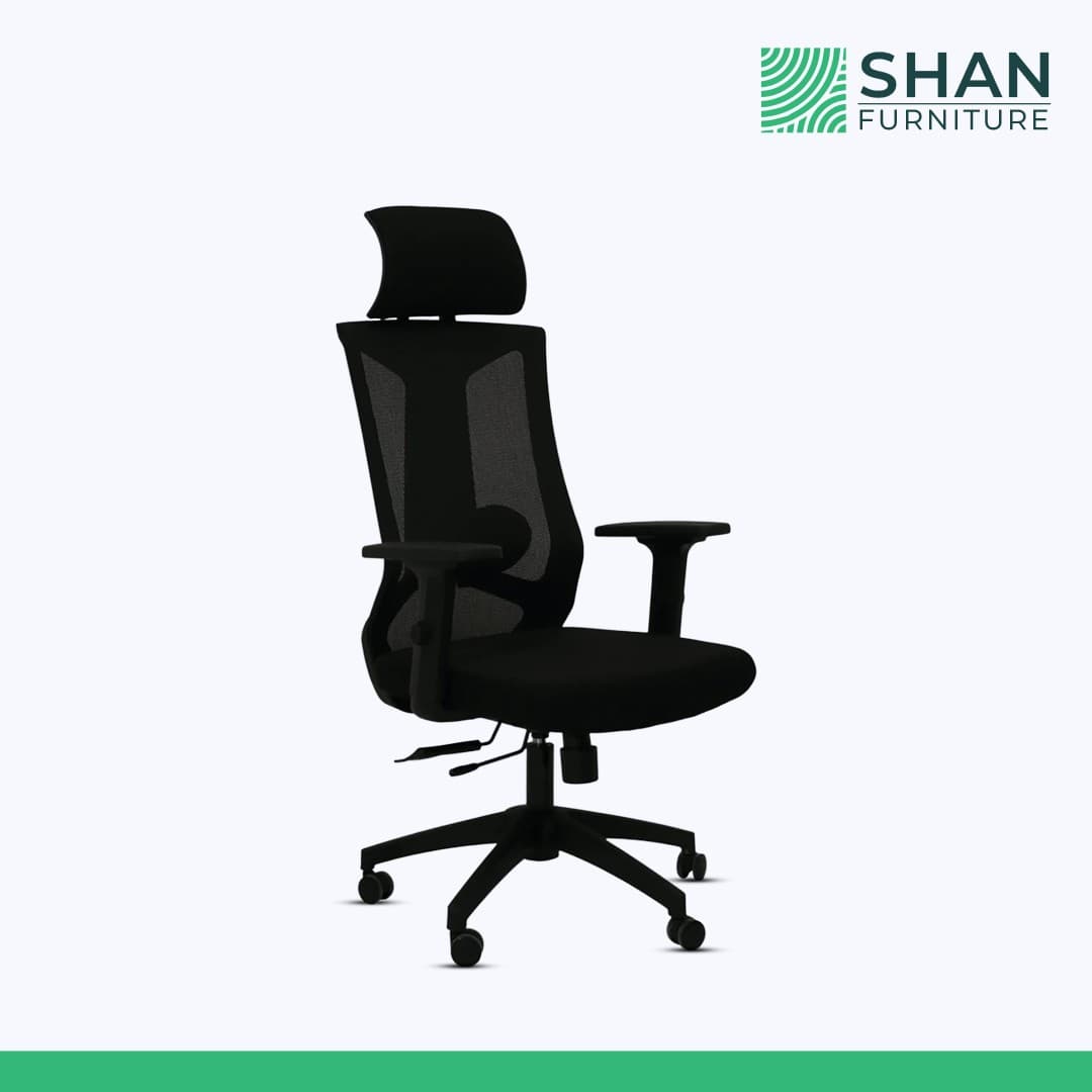 Premium Black Mesh Executive Chair