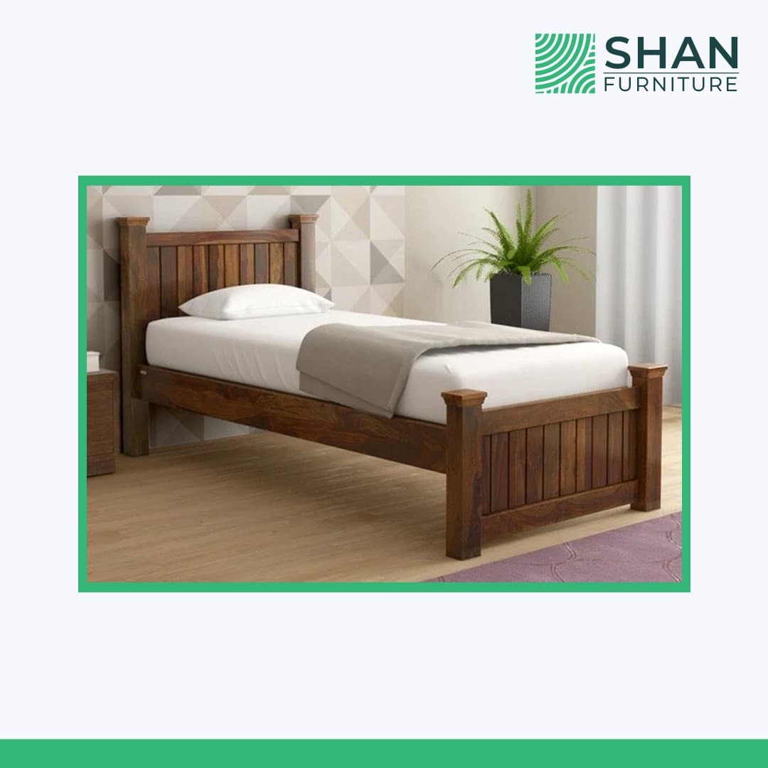 Sheesham Wood Colonial Bed