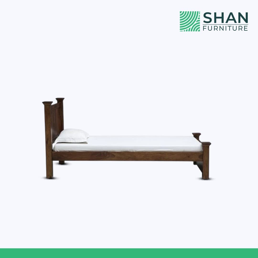 Sheesham Wood Colonial Bed