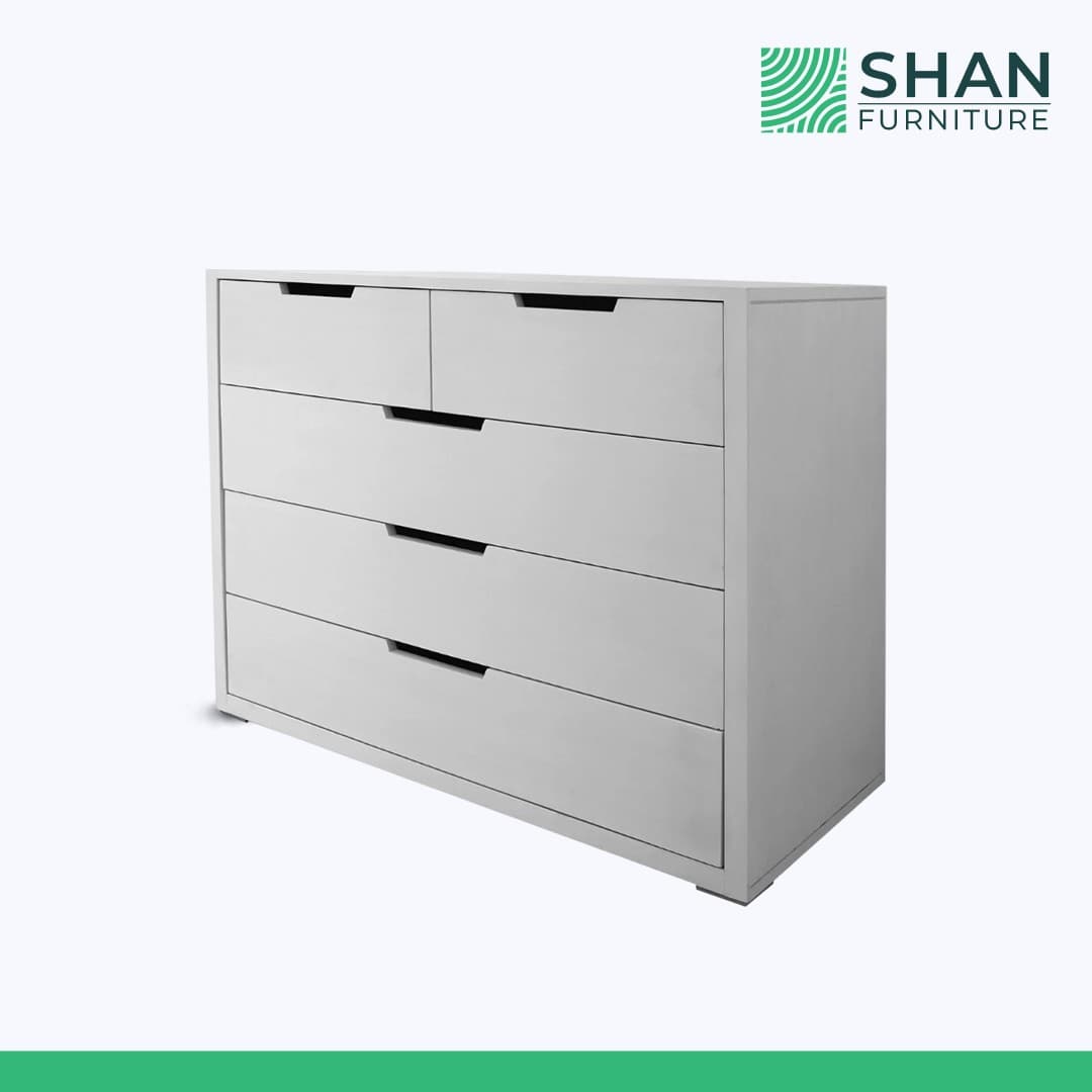 White 5-Drawer Kids Chest