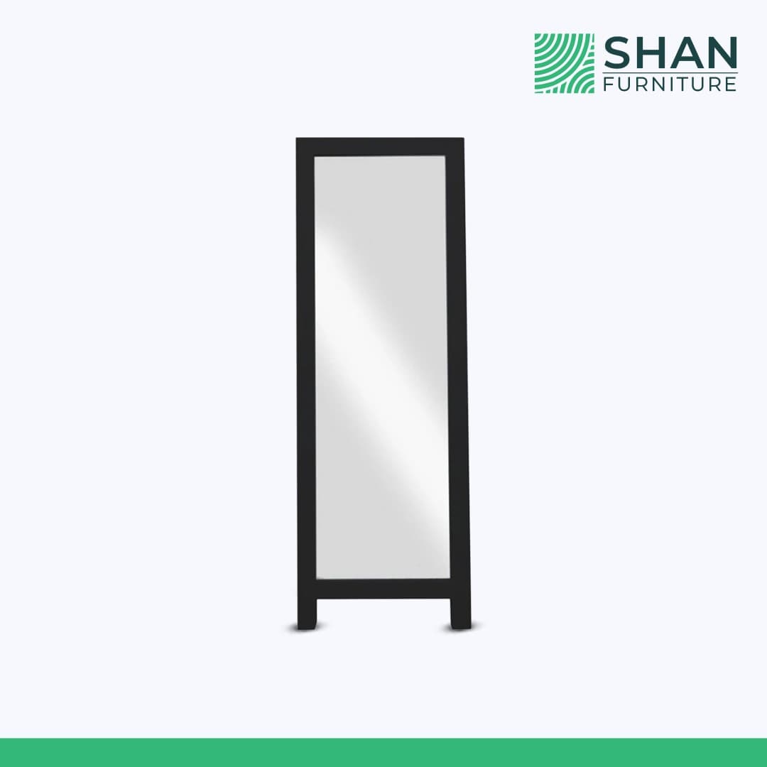 Black Frame Tall Dressing Mirror