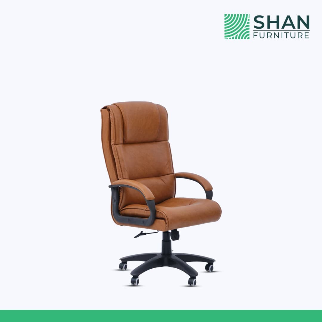 Tan Leather Executive Chair